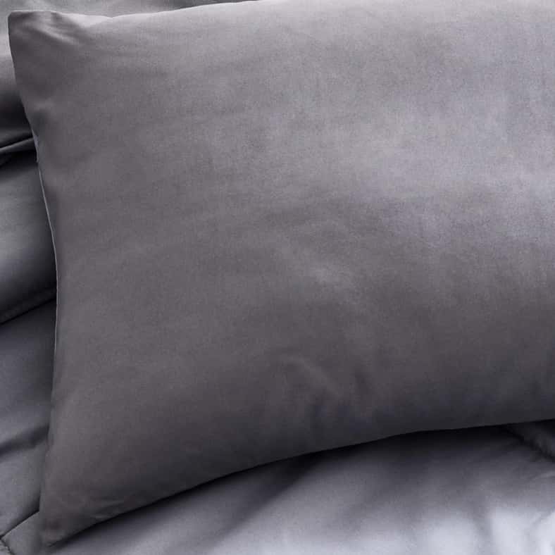 Pan Home طقم لحاف قابل للعكس للبالغين - فضي/رمادي - Image 5