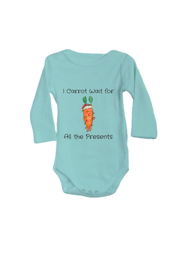 PRINTSHOP4ME Christmas Baby Romper Long Sleeve–Holiday Bodysuit With Festive Design–Perfect For Baby’s First Outfit–Bodysuit For Boys And Girls  - Image 1
