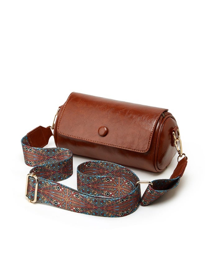 xozgdovg Fashionable Crossbody Bags For Women Small Over The Shoulder Saddle Purses And Cross Body Handbags For Travelling Shopping  - Image 1