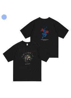 Kpop Style Red Velvet T-shirt Black cotton