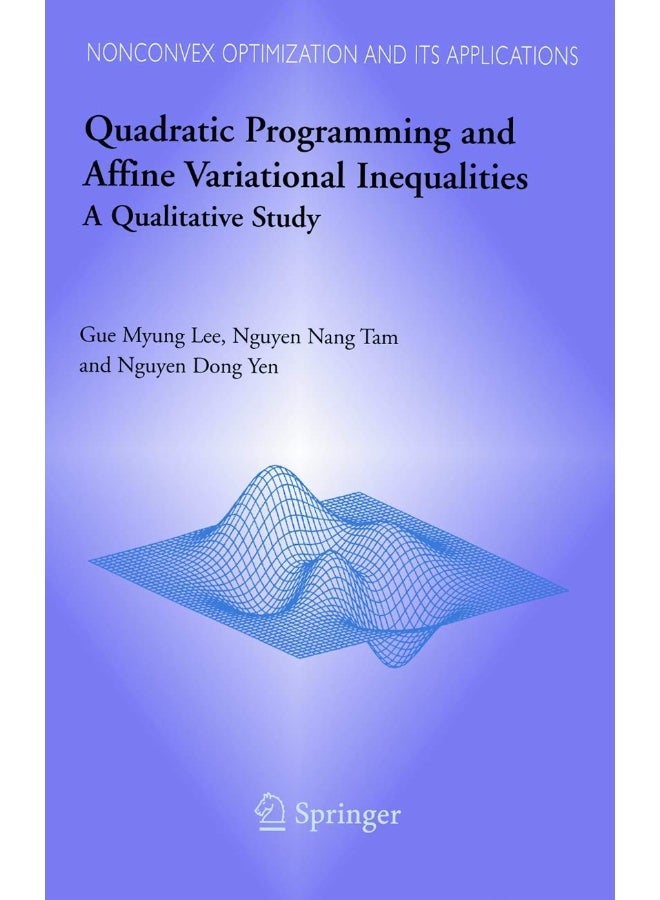 Quadratic Programming and Affine Variational Inequalities: A Qualitative Study