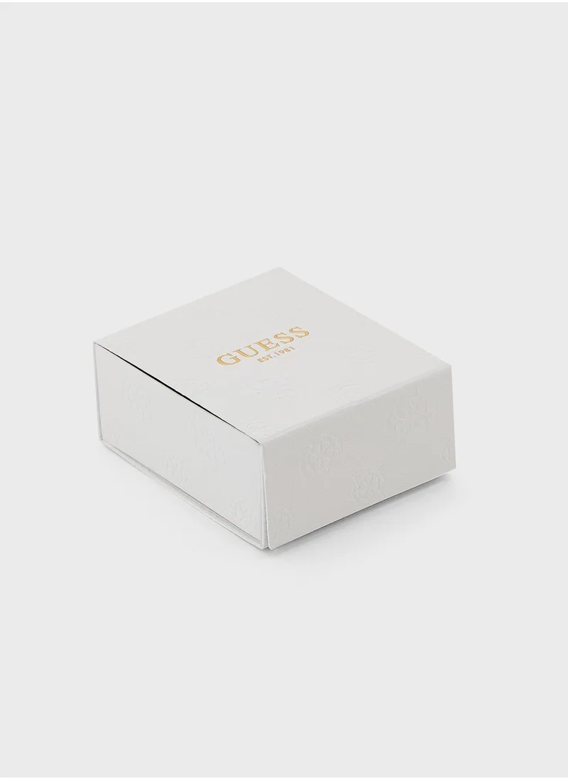 GUESS Horsebit Print Ring