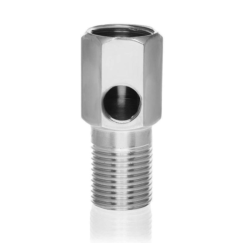 KRplus KRPLUS Brass Nipple 12 with 14 6mm Metal Inlet Ball Valve for 14 6mm RO Pipe Tubing Coupling Set Diverter Valve OnOff Tee Valve Multi Color Pack Of 1 - Image 4