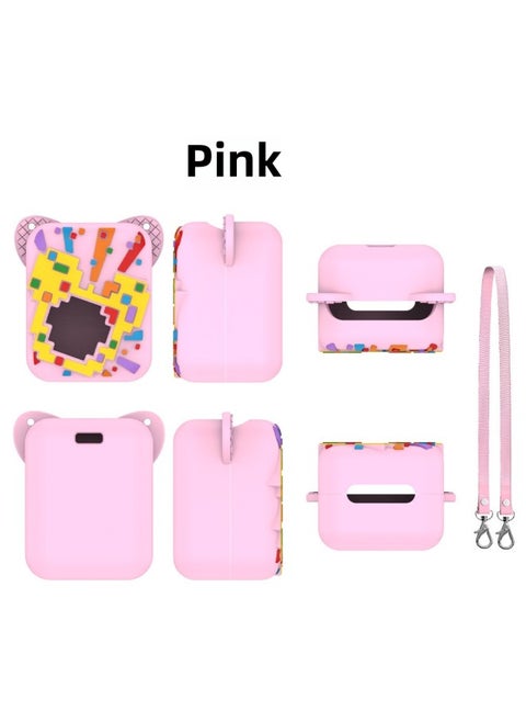 Suitable For Bitzee 3 Generation Latest Version Interactive Pet Game Machine Protective Cover Storage Soft Case-Product Color:C36 Pink