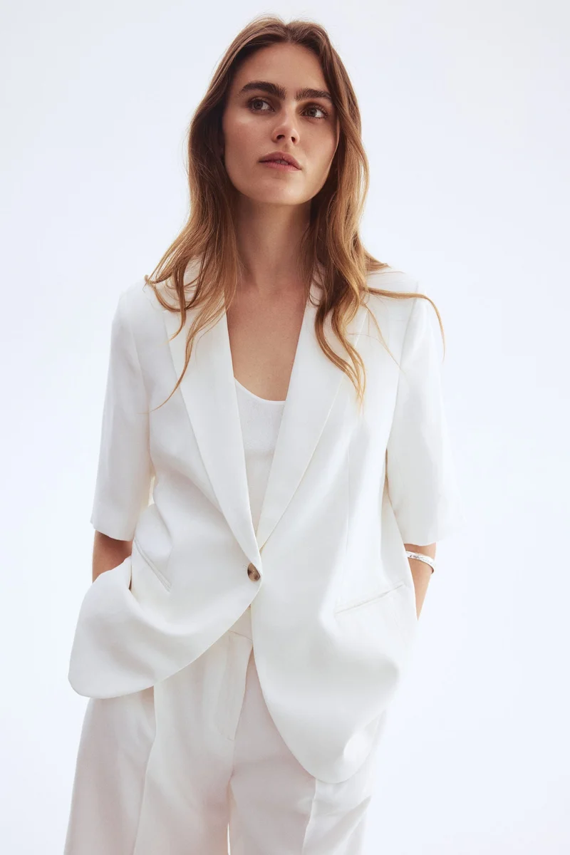 H&M Short-sleeved blazer