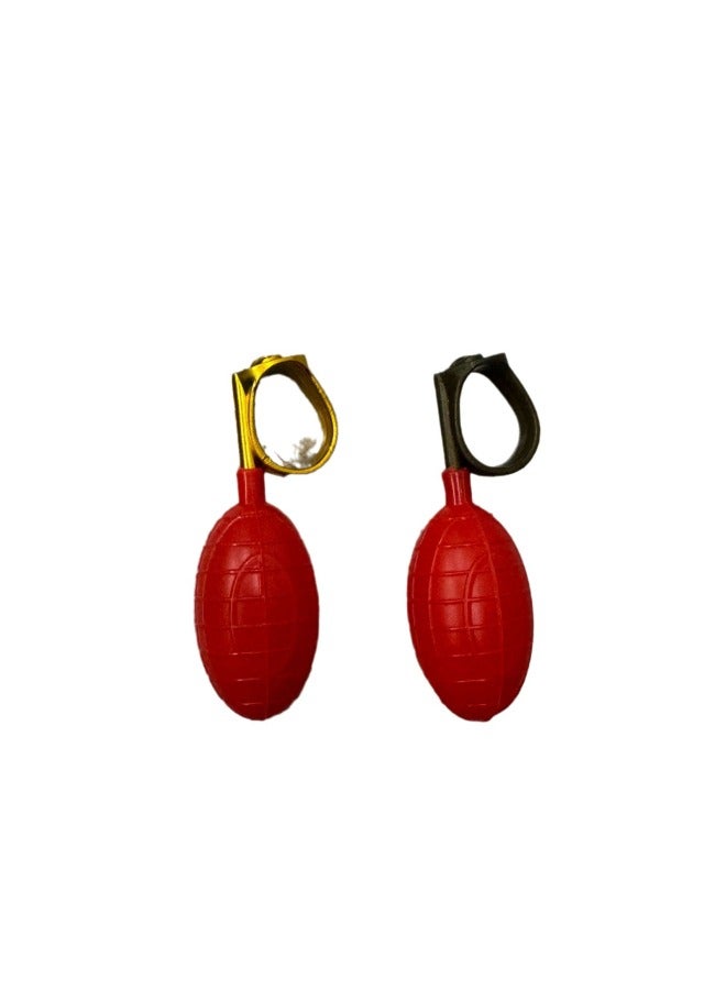 Magic Ring Water Spray Strange Magic Toy Game Props Hidden Water Spray Ring No Pick Hand Spiny Water Ring-color:red (gold)  - Image 5