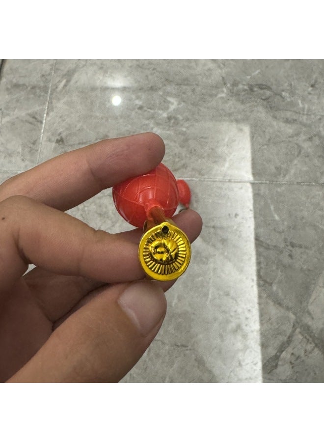 Magic Ring Water Spray Strange Magic Toy Game Props Hidden Water Spray Ring No Pick Hand Spiny Water Ring-color:red (gold)  - Image 4