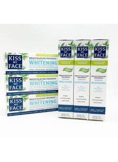 Kiss My face Kiss My Face Toothpaste Whitening Cool Mint 4.5 Ounce (Flouride-Free) (133ml) (6 Pack)  - Image 2