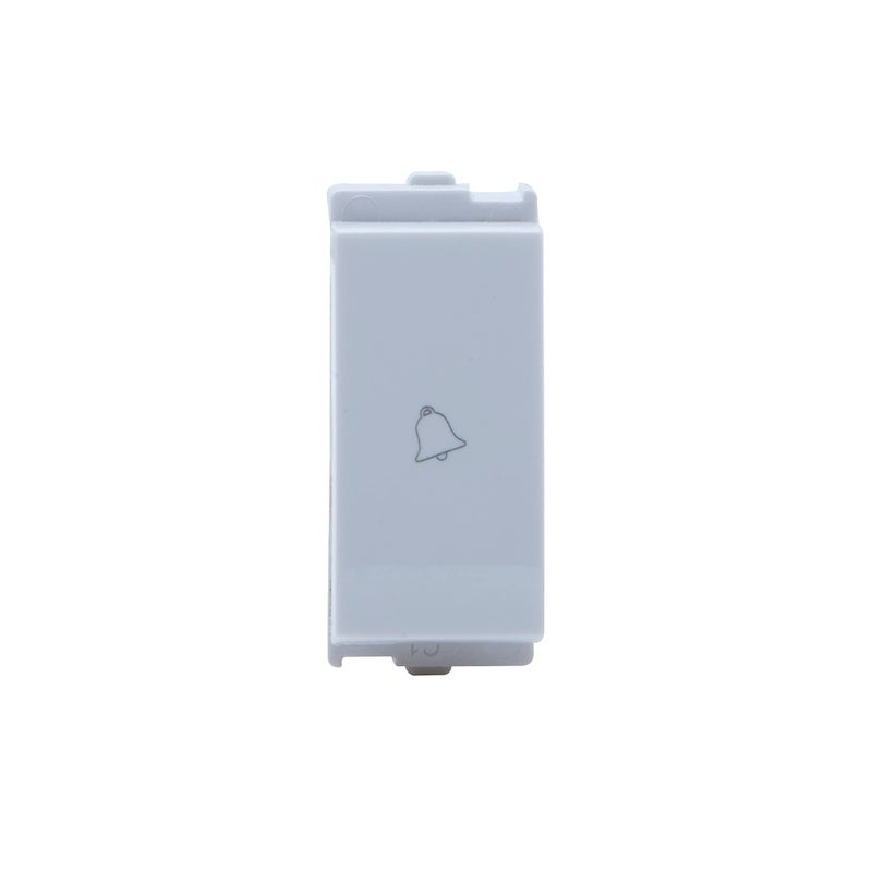 Wipro Northwest Venia 6A Bell Push, White (pack of 10) - Image 4