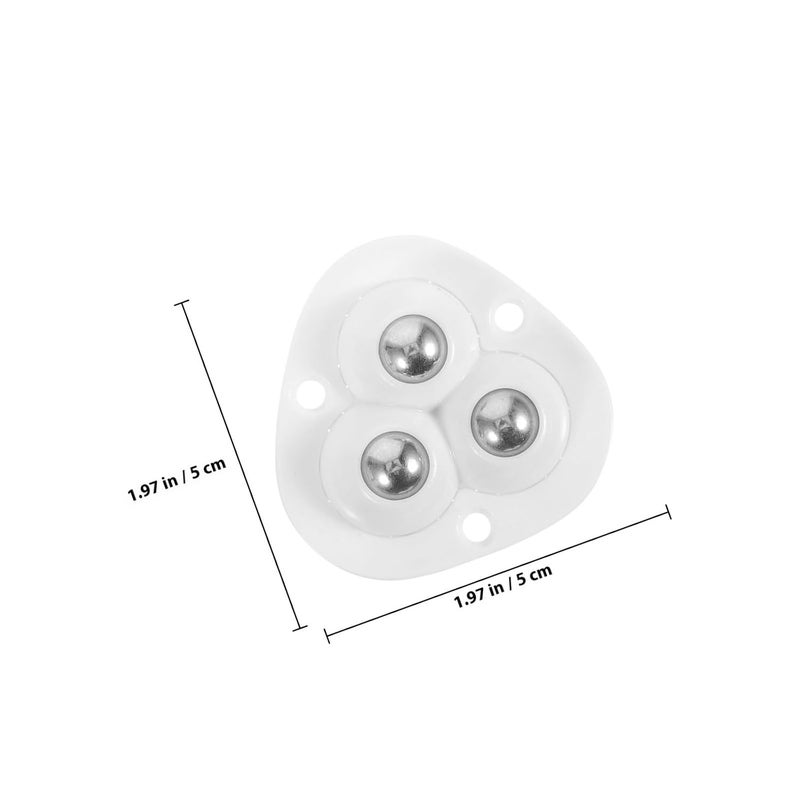 12Pcs Adhesive Mini Caster Wheels Swivel Pulley Silent Smooth Rolling Scratch Resistant - Image 3