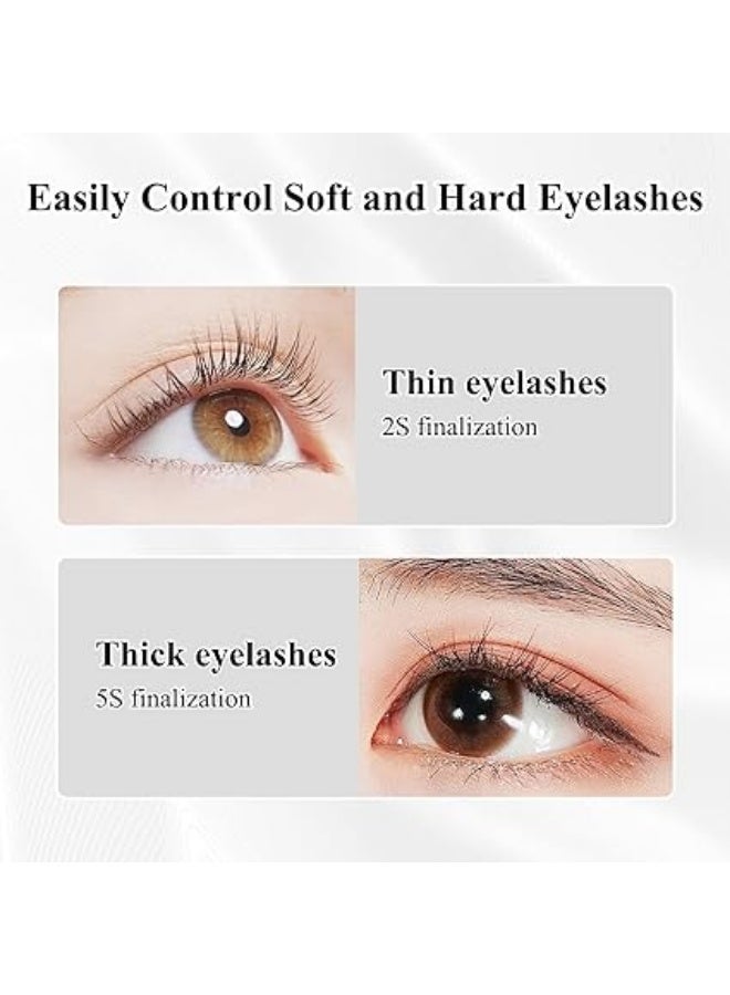 اداة تجعيد الرموش الساخنة، 15 ثانية، تسخين سريع، 3 اوضاع تسخين، اداة تجعيد، تدوم طويلا مع شاشة LED، نوع Cبيشحن تايب سي - Image 5