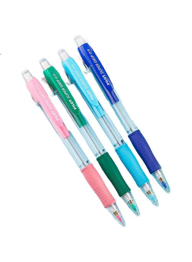 Pilot Retractable Mechanical Pencil, Elementary School Student Drawing And Office Activity Pencil, Student Stationery, Extendable Tip H-185 0.5Mm Blue - Image 1