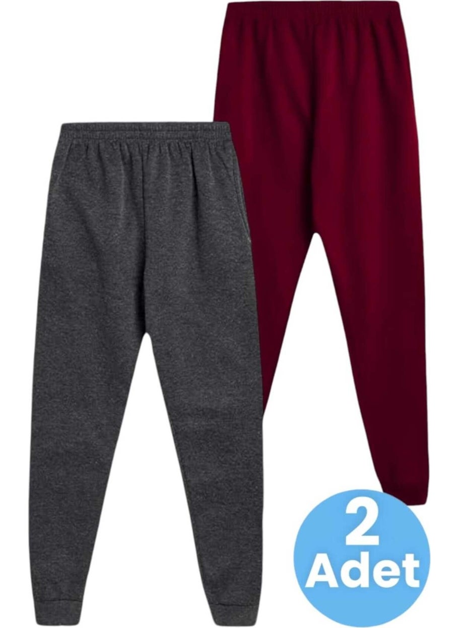 Mood Agenda Kids Elastic Waist Jogger Sweatpants Set of 2  - Image 1