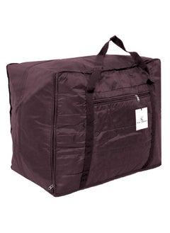 Kuber Industries Kuber Industries Parachute Jumbo Attachi Bag Travel Handbag Storage Carrying Bag, Blanket Cover, Duffle, Travel Multi-Purpose Bag CTKTC034657 (Brown)  - Image 2