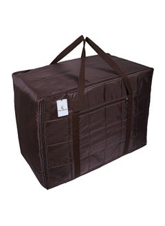 Kuber Industries Kuber Industries Parachute Jumbo Attachi Bag Travel Handbag Storage Carrying Bag, Blanket Cover, Duffle, Travel Multi-Purpose Bag CTKTC034657 (Brown)  - Image 5