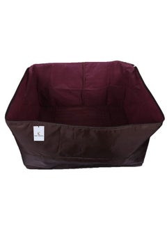 Kuber Industries Kuber Industries Parachute Jumbo Attachi Bag Travel Handbag Storage Carrying Bag, Blanket Cover, Duffle, Travel Multi-Purpose Bag CTKTC034657 (Brown)  - Image 3