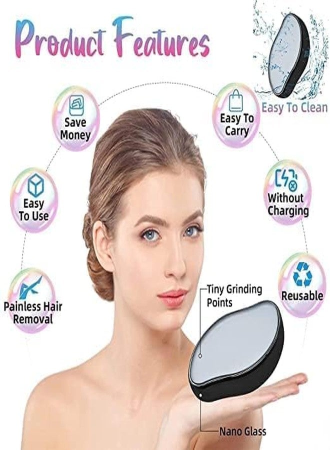 مزيل الشعر الكريستالي من فلاي سيلز® للنساء والرجال، بتقنية النقاط النانوية البلورية المطورة، مزيل شعر كريستالي للنساء، قابل لإعادة الاستخدام، إزالة شعر غير مؤلمة - Image 2