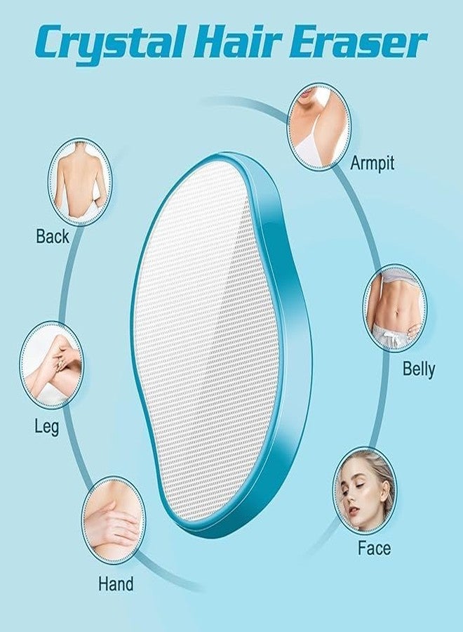 مزيل الشعر الكريستالي من فلاي سيلز® للنساء والرجال، بتقنية النقاط النانوية البلورية المطورة، مزيل شعر كريستالي للنساء، قابل لإعادة الاستخدام، إزالة شعر غير مؤلمة - Image 4