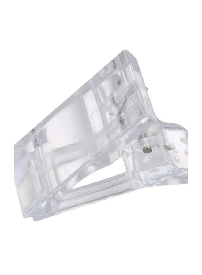 10 Piece Transparent Nail Gel Quick Building Nail Tip Clips Transparent - Image 4