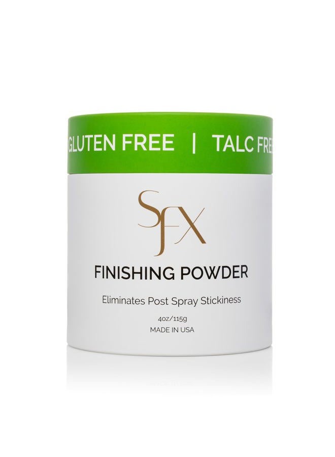 sunfx Post Spray Tan Translucent Finishing Powder | Talc Free | Sunless Tanning Setting Powder | Shimmer | Crisp & Fresh, 4.00 Ounce (Pack of 1) - Image 2