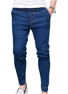 Mid Rise Denim Joggers Dark Blue - pzsku/ZCA987F0A3D535CE28E1FZ/45/_/1687251210/45dc7572-69ad-4930-b351-9174f4bf7cd3