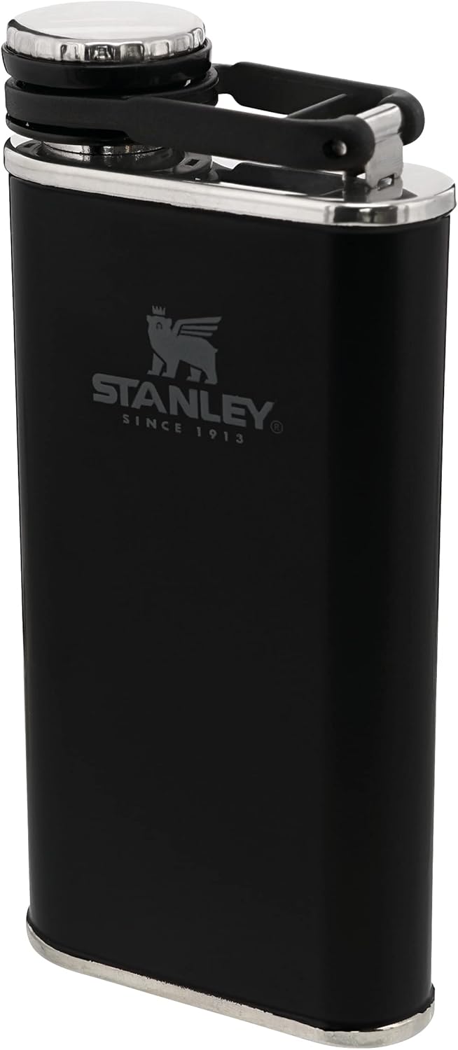 Stanley Classic Flask, 236 ml, Matte Black - Image 1