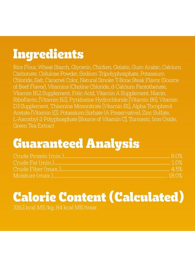 Pedigree - Dentastix Large Dog Treats, Beef Flavor, 2.08 lb. Bag (40 Treats) - Image 1