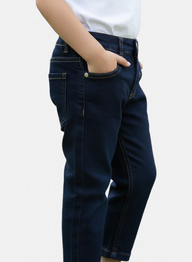 اوركيدز بنطال جينز للأولاد – كحلي - Image 3