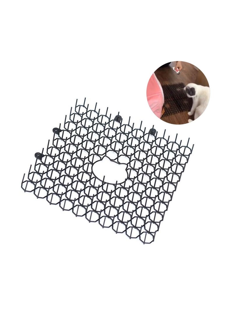 Generic 12 pcs Anti-cat Thorn Mat to Prevent Stepping Garden Balcony Cat Restricted Area Pad  - Image 2