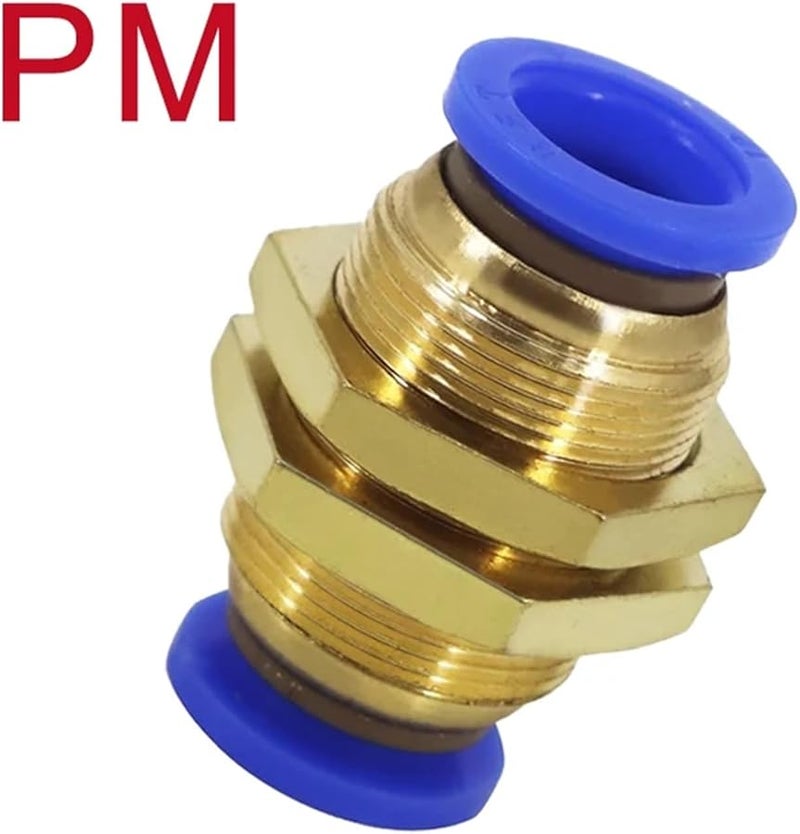 تركيبات هوائية سريعة التوصيل 100 قطعة PZA موصل أنبوب 4 مم - Image 5