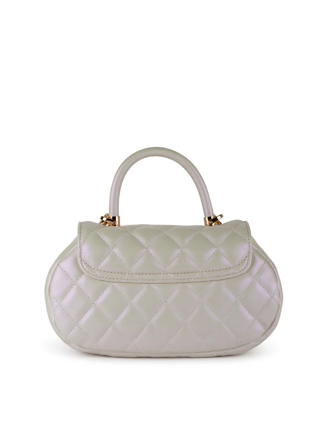 Vincci Women Quilted Shoulder Bag With Chain Strap