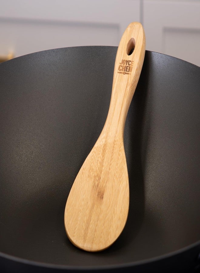 Joyce Chen Burnished Bamboo Rice Paddle, 9-Inch - Image 2
