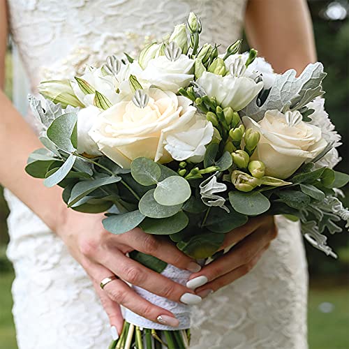 Hovesty 300PCS Corsage Pins, Teardrop Pearl Sewing Pins, Long 2inch Straight Sewing Wedding Bouquet Pins for Wedding, Jewelry DIY Decoration, Quilting and Craft (300Pcs, White) - Image 4