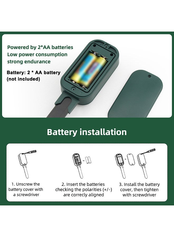 Generic Tuya Zigbee Wireless Soil Moisture Meter Intelligent Temperature Humidity Sunlight Tester Mobilephone APP Control Practical Soli Analyzer Versatile Gardening Tool for Garden Farmland Planting  - Image 4