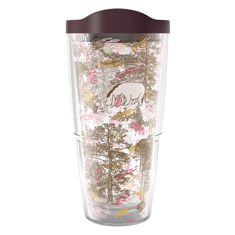 Tervis Disney  Winnie The Pooh Forest Sketch Made in USA Double Walled Insulated Tumbler Travel Cup Keeps Drinks Cold  Hot 24oz Classic