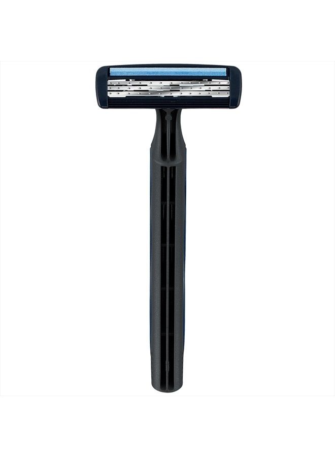 Bic Comfort 3 Men's 3-Blade Disposable Shaving Razor, Individually Wrapped Men's Razors, 36 Count(pack of 1) - Image 2