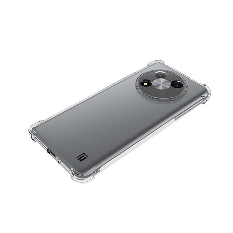 HuHa Case Cover For ZTE Blade A73 5G Shockproof Non-slip Thickening TPU Phone Case(Transparent) - Image 5