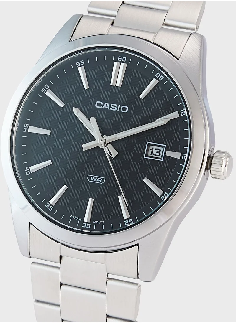 CASIO Mtp-Vd03D-1Audf Enticer Analog Watch
