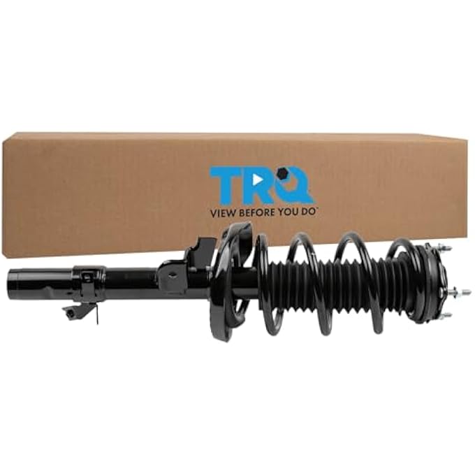 تي آر كيو مجموعة زنبرك لولبي كامل للدعامة الأمامية اليسرى من جانب السائق متوافقة مع هوندا ريدجلاين 2017-2023 - Image 2