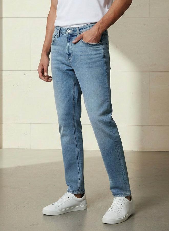 Splash FAV Men Tapered Fit Mid Rise Jeans - Image 1