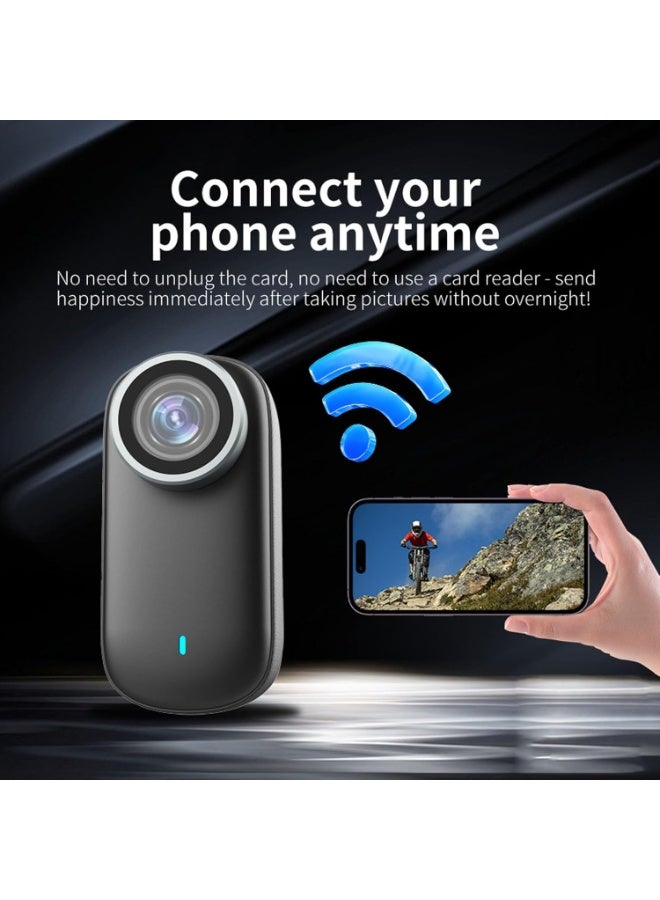 BlueFire WiFi 4K Bodycam | Ultra HD Mini Action Camera for Helmet, Bike & Vlogging | IP65 Waterproof, 3-Hour Battery, Magnetic Mount, Wide Angle Lens | Portable Sports Cam for Cycling, Motorcycle, Pet Walking - Image 5