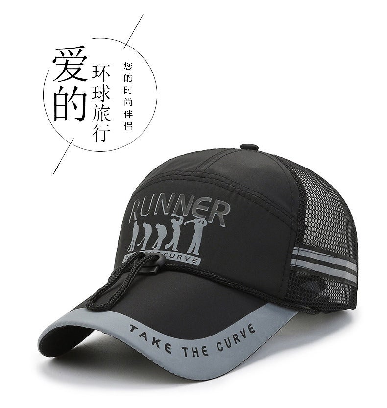 Men Spring Cap Middle-aged Outdoor Casual Sunshade Baseball Hat - Image 2