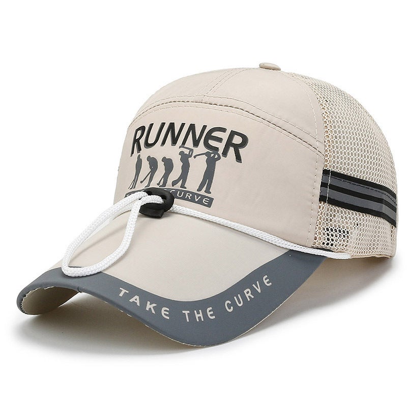 Men Spring Cap Middle-aged Outdoor Casual Sunshade Baseball Hat - Image 1