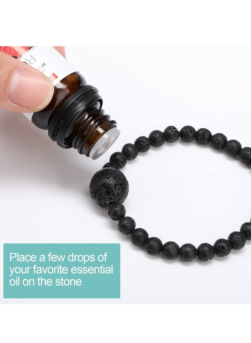 ماركة غير محددة 6 Pcs Adjustable Motion Sickness Relief Bracelets, Anti-Nausea Wristbands for Travel, Car, and Morning Sickness  - Image 5