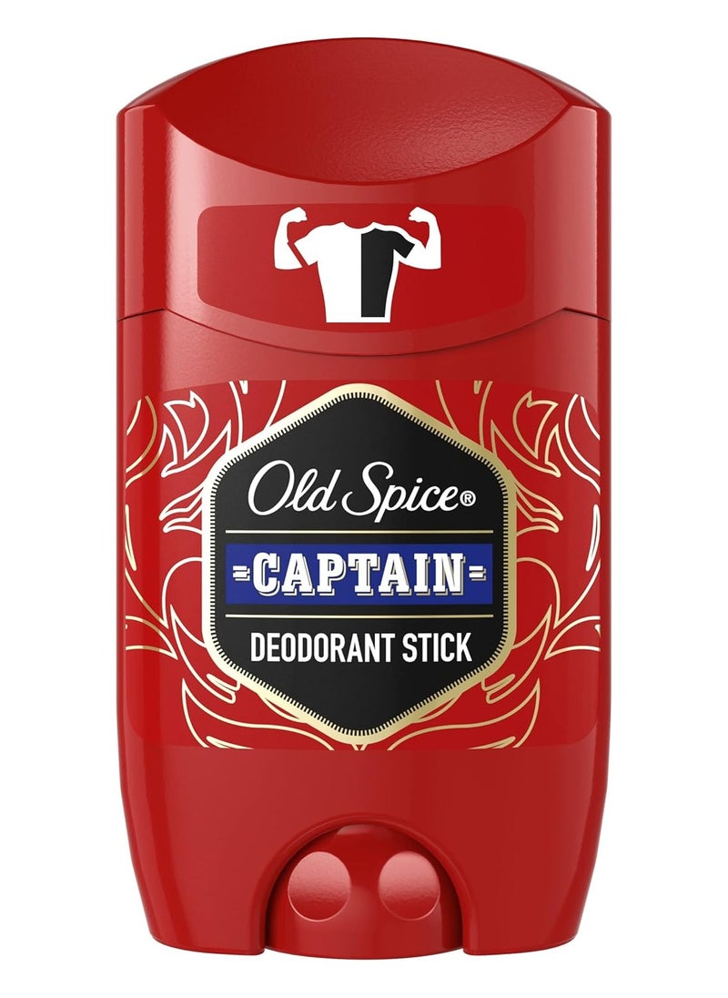 Old Spice Old Spice Captain Deodorant Stick 50ml  - Image 1