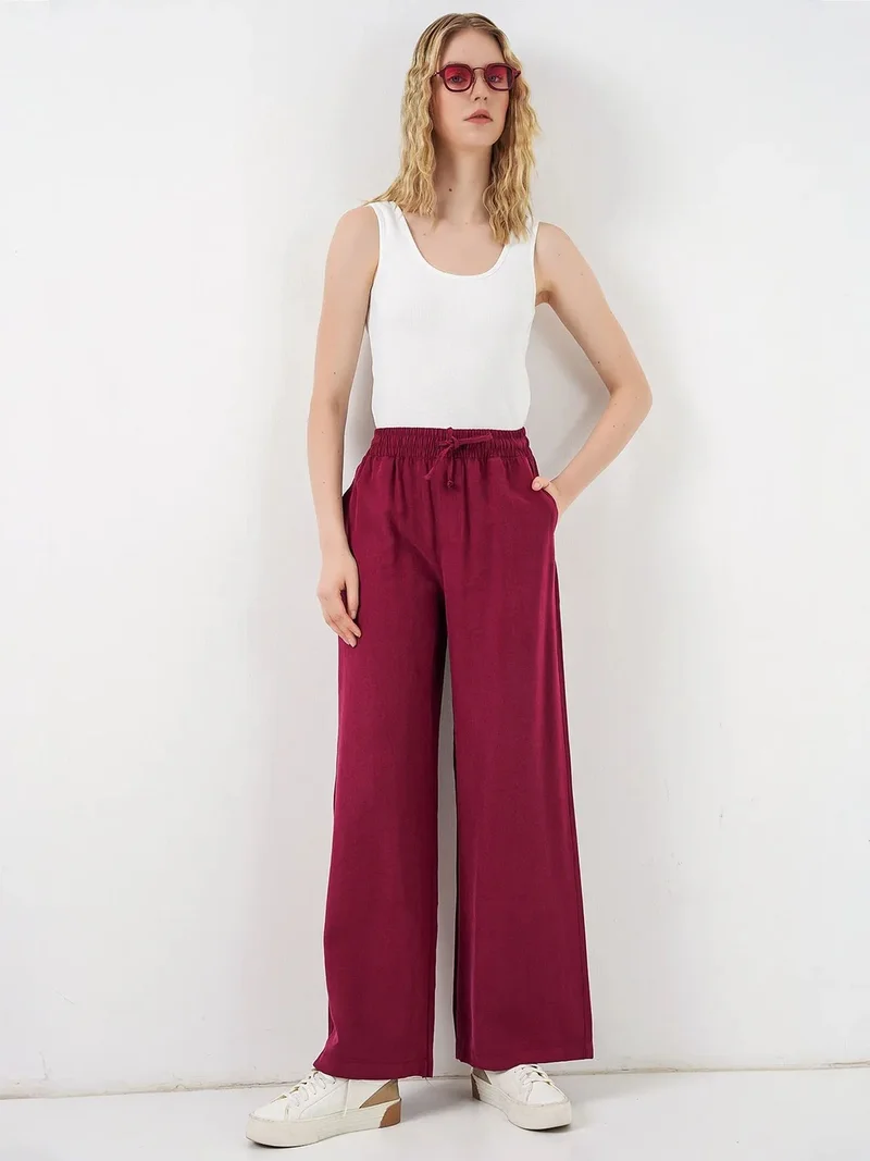 بيغ دارت BDART High Waist Wide Leg Trousers with Pocket