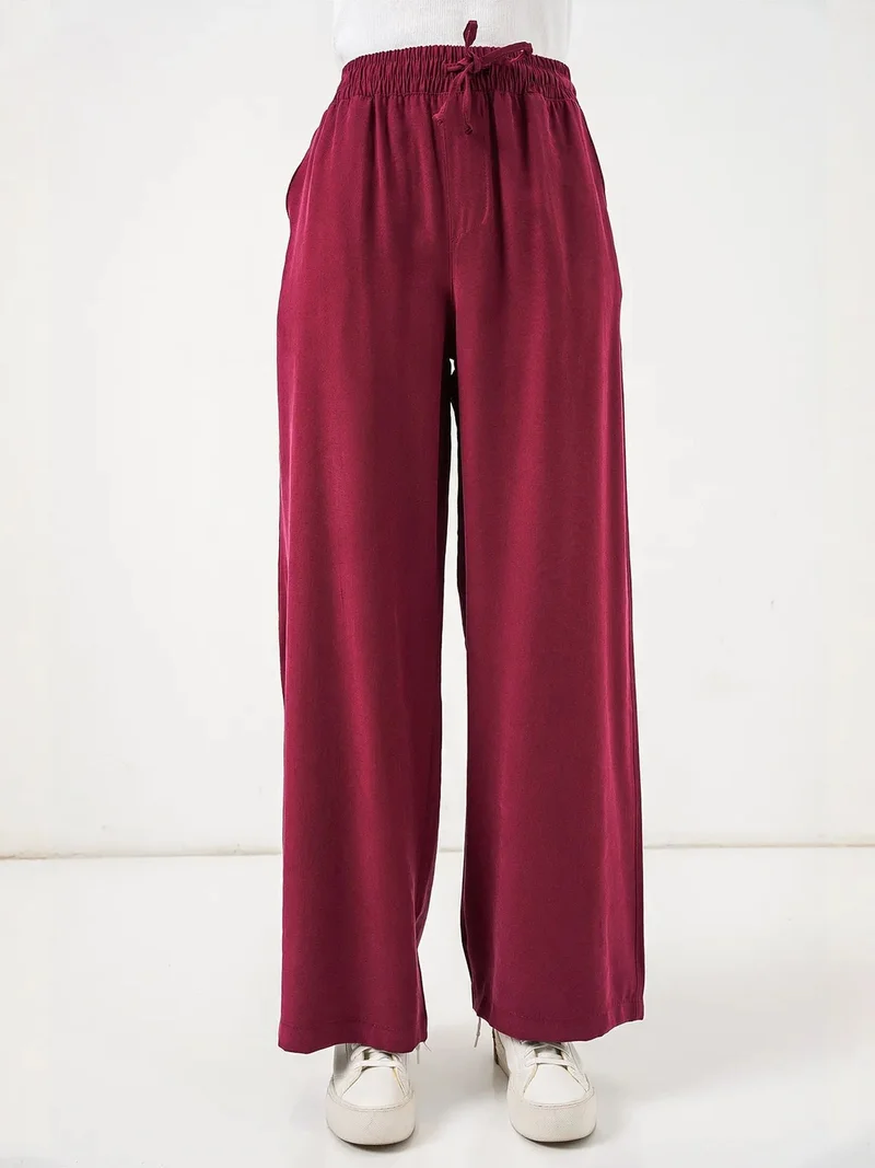 بيغ دارت BDART High Waist Wide Leg Trousers with Pocket