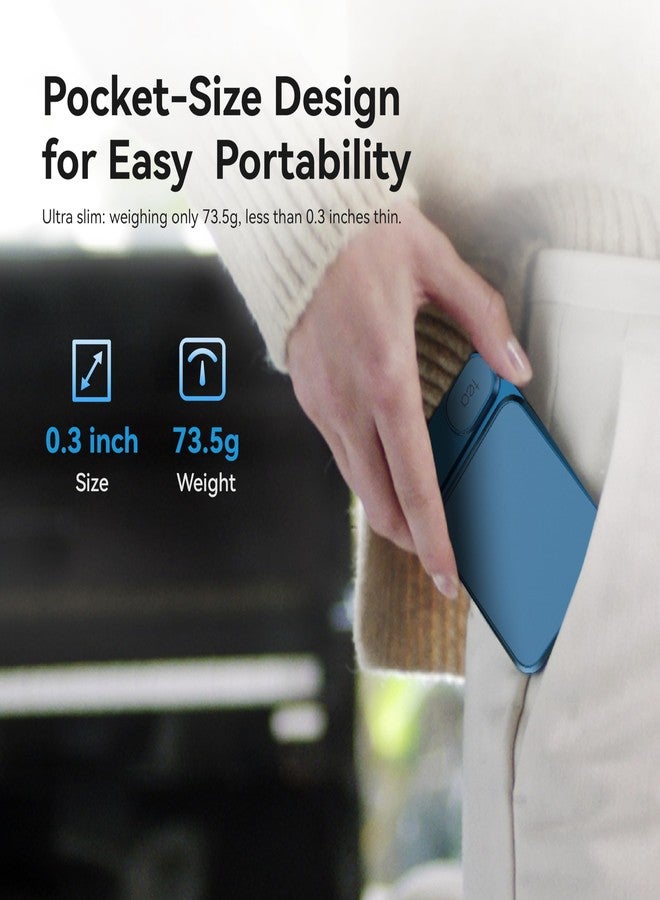 Khadas Tea Portable Headphone Bluetooth Amplifier,HiFi Hi-Res DAC USB Bluetooth 5.0, LDAC/aptX HD, PCM, DSD, MQA 32bit/384KHz ESS ES9281ACPro Qualcomm QCC5125 (Teal Blue) - Image 5