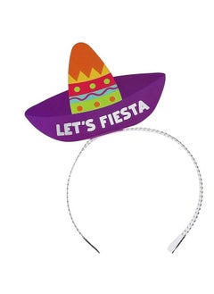 Juvale 24Pack Let Fiesta Sombrero Party Hats Headbands For Cinco De Mayo Party Favors And Decorations Mexican Fiesta Party Supplies For Adults Women Birthday Celebration (4 Colors)  - Image 5