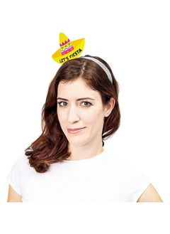 Juvale 24Pack Let Fiesta Sombrero Party Hats Headbands For Cinco De Mayo Party Favors And Decorations Mexican Fiesta Party Supplies For Adults Women Birthday Celebration (4 Colors)  - Image 3